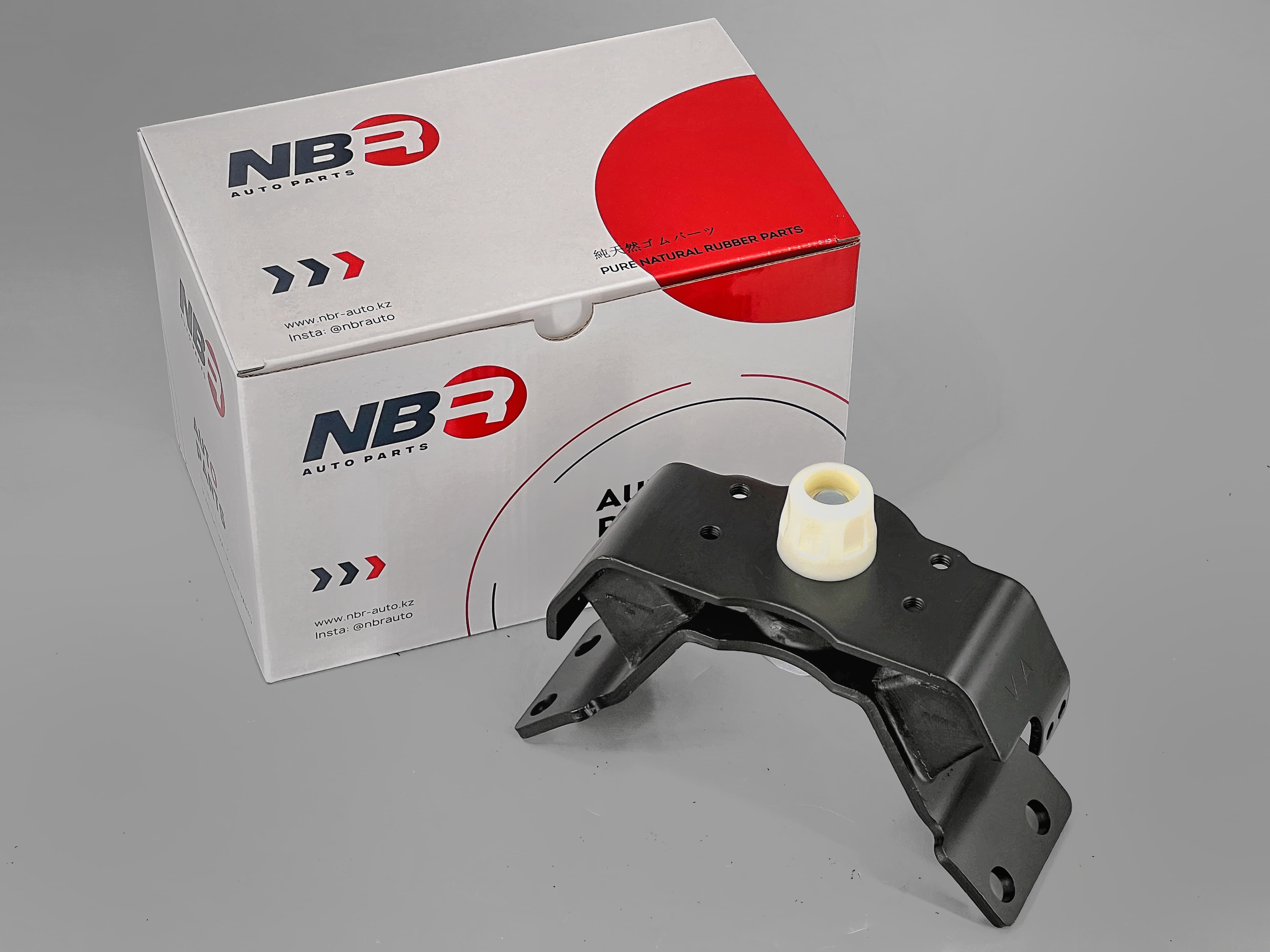 Rear Engine Mount — Toyota Land Cruiser Prado J120 / Hilux Surf N210 — NBR 12371-75140N