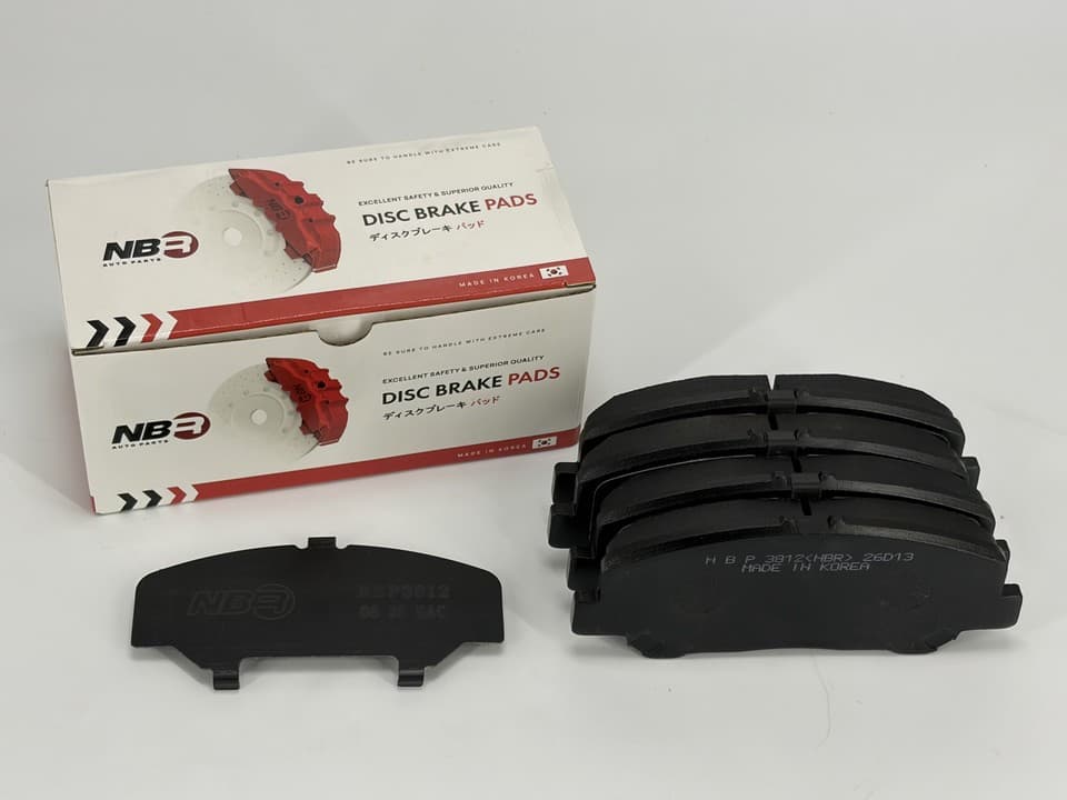 NBP3812 NBR NBP3812 Front Brake Pad Set for Lexus and Toyota