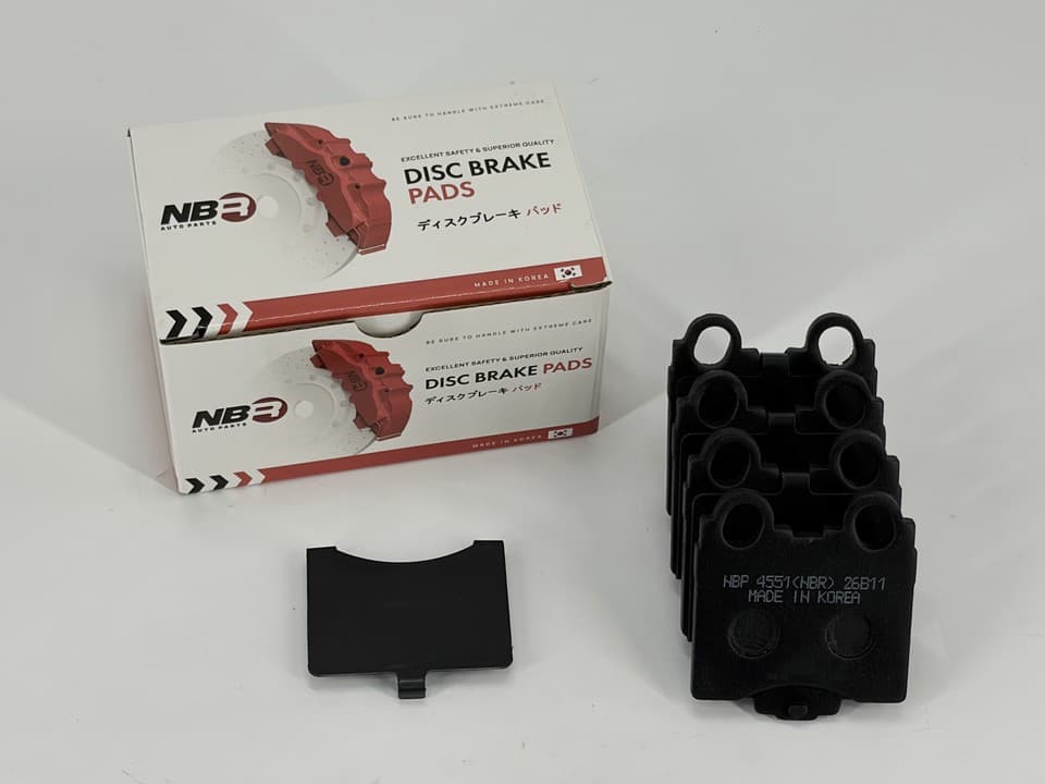 NBP4551 NBR NBP4551 Rear Brake Pad Set for Lexus and Toyota