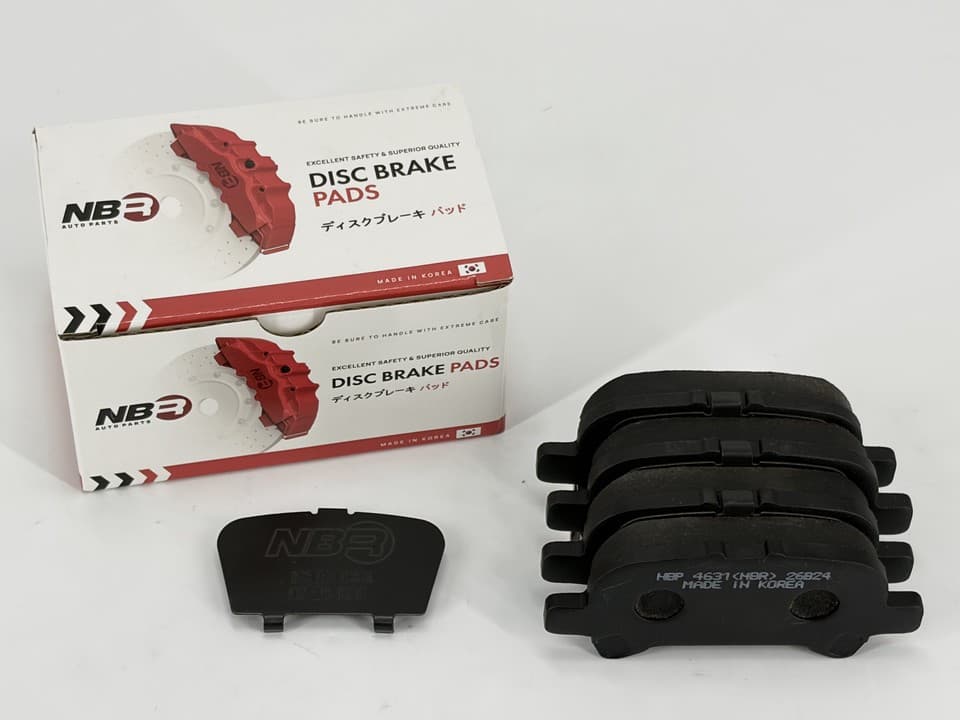 NBP4631 NBR NBP4631 Rear Brake Pad Set for Toyota