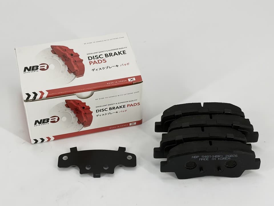 NBP5481 NBR NBP5481 Rear Brake Pad Set