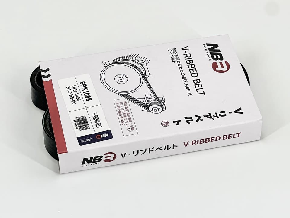 NBR 6-Rib 1095 mm Poly-V Belt