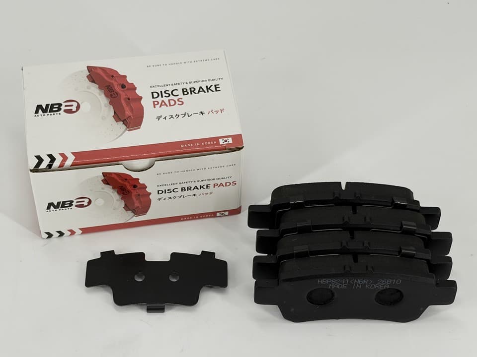 NBR NBP8241 Rear Brake Pad Set for Honda Odyssey