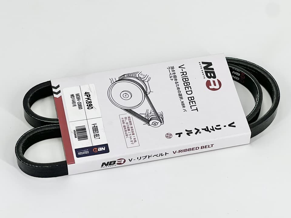 NBR 4-Rib 890 mm Poly-V Belt