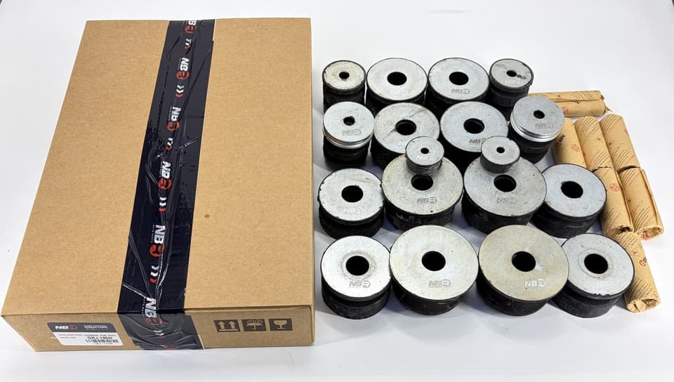 NBR Frame Mount Cushions Kit