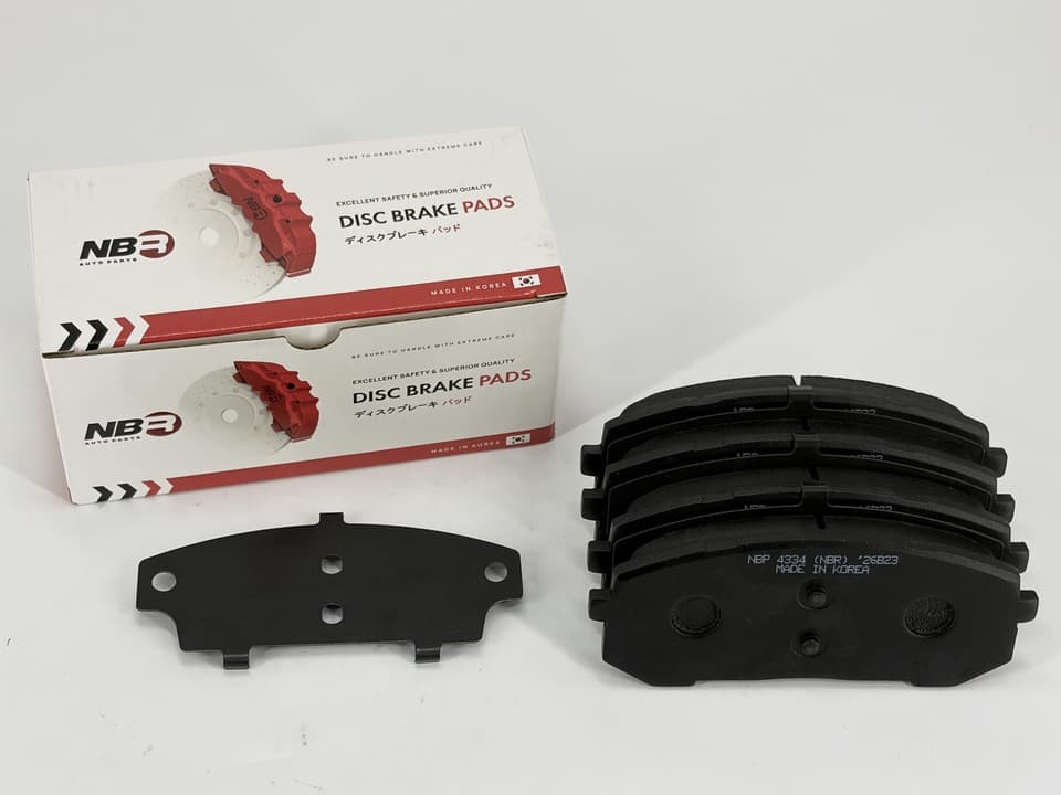 NBP4334 NBR NBP4334 Front Brake Pad Set for Hyundai and Kia