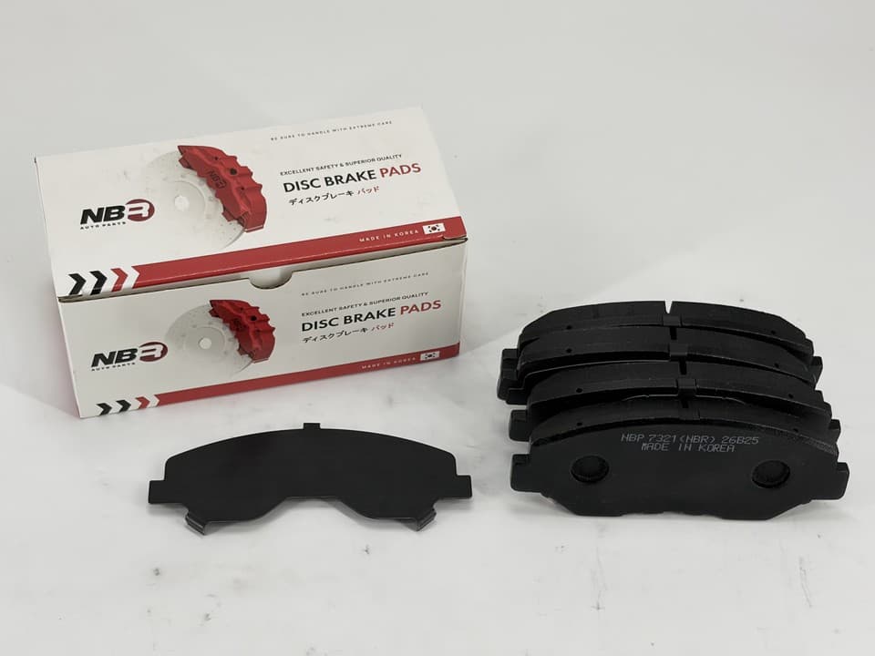 NBR NBP7321 Front Brake Pad Set for Acura and Honda