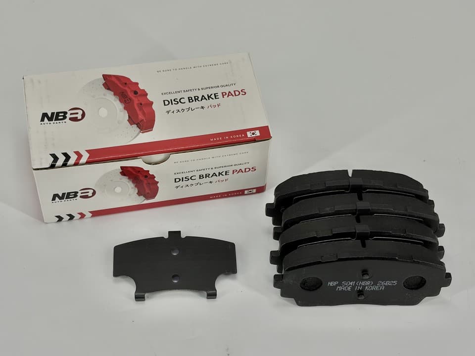 NBP5041 NBR NBP5041 Front Brake Pad Set for Kia Morning, Picanto and Ray