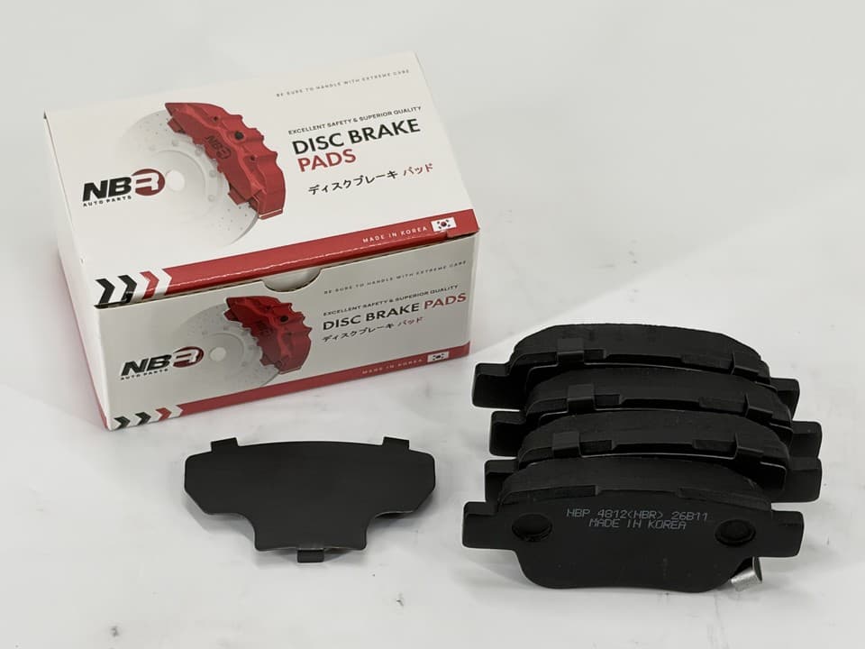 NBP4812 NBR NBP4812 Rear Brake Pad Set for Toyota