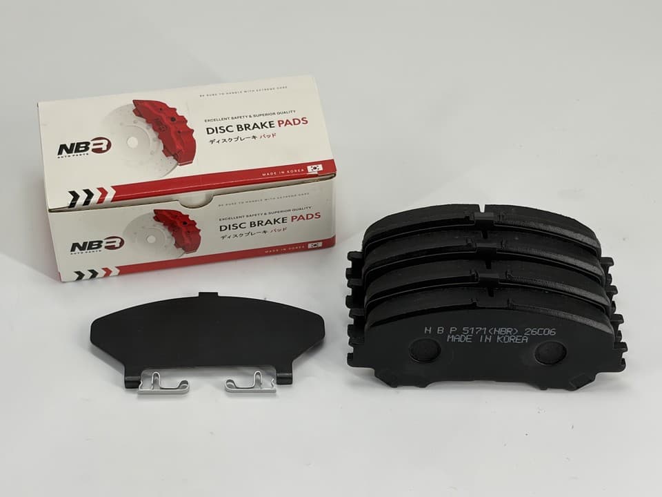 NBP5171 NBR NBP5171 Front Brake Pad Set for Nissan and Renault
