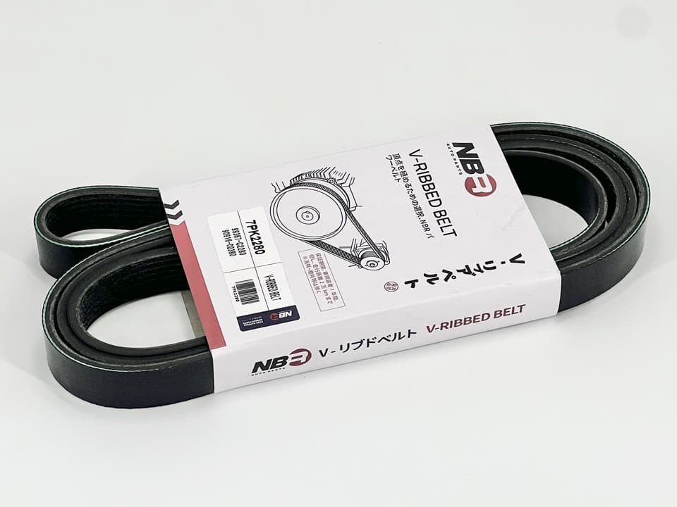 NBR 7-rib 2280 mm Poly-V Belt