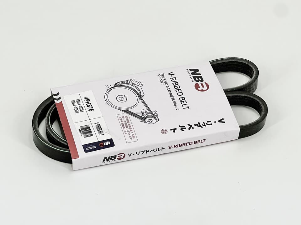 4PK875 NBR 4-Rib 875 mm Poly-V Belt