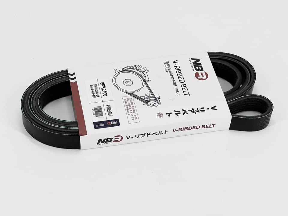 NBR 6-Rib 2100 mm Poly-V Belt