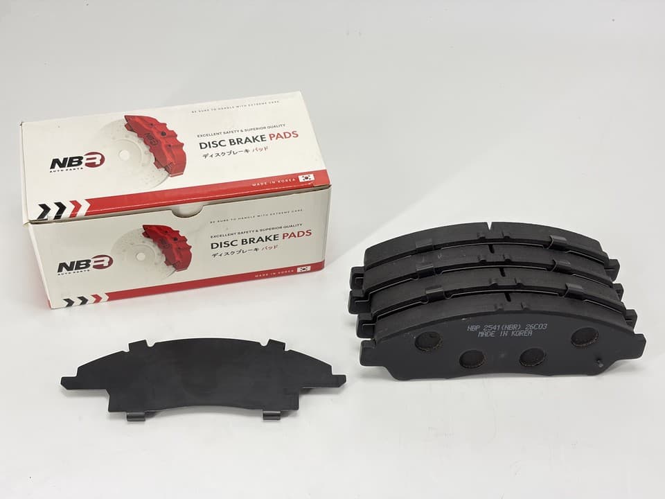 NBR NBP2541 Front Brake Pad Set for Acura, Honda and General Motors