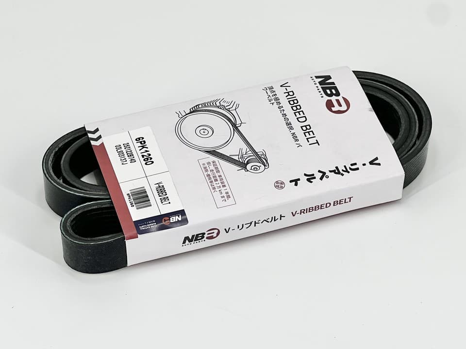 NBR 6-Rib 1260 mm Poly-V Belt