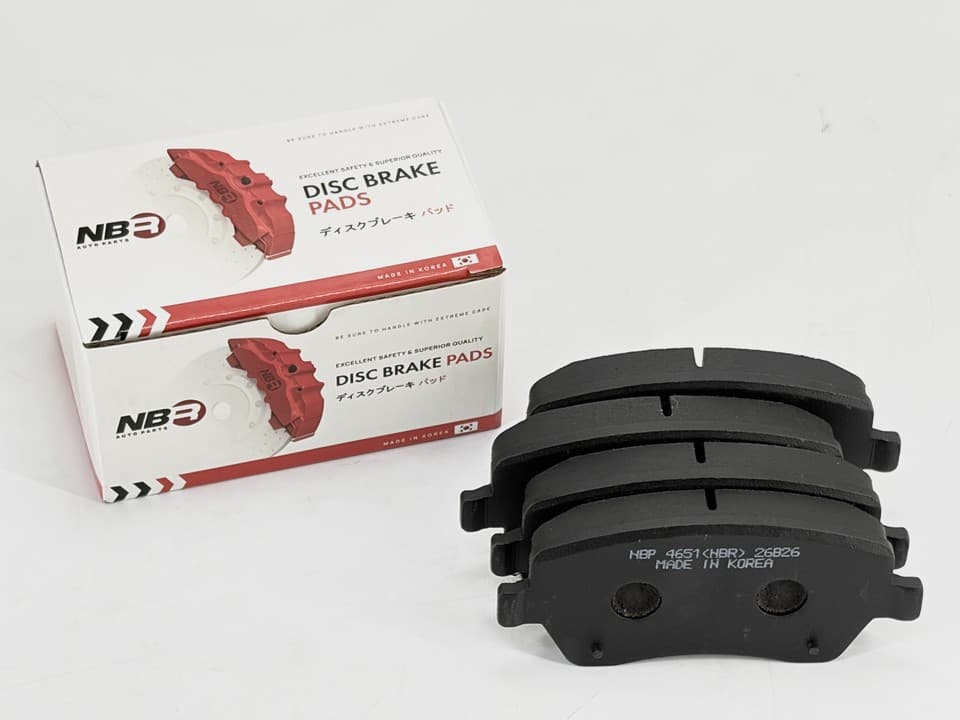 NBP4651 NBR NBP4651 Front Brake Pad Set for Renault, Nissan and Other Vehicles