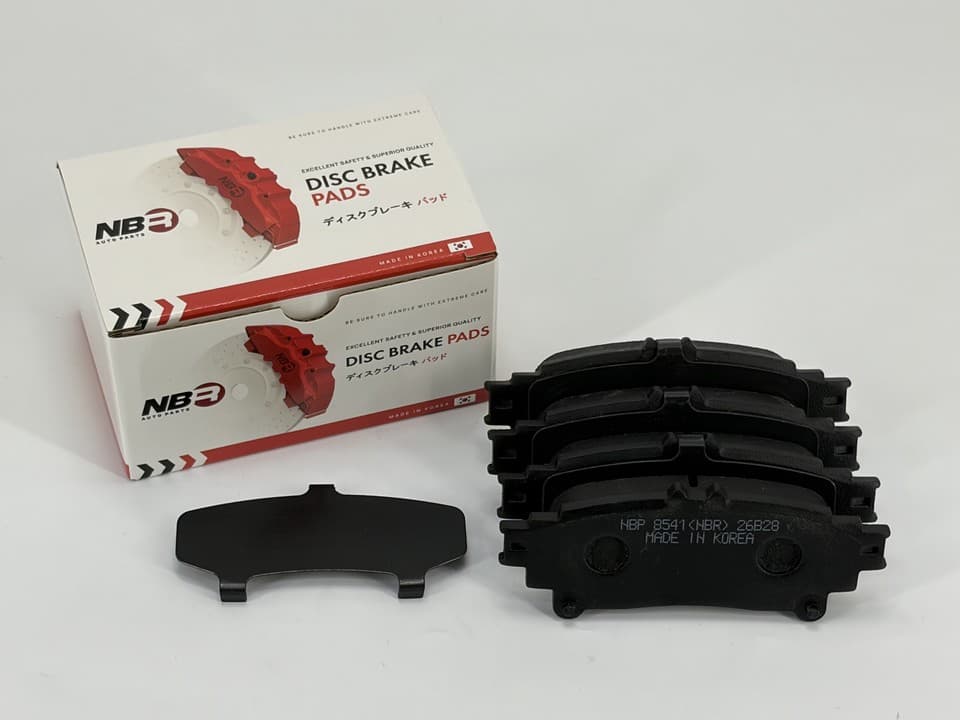 NBR NBP8541 Rear Brake Pad Set for Lexus, Toyota, Daihatsu and GAC