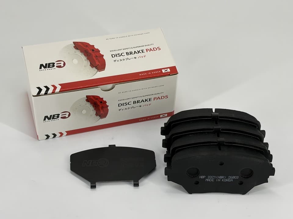 NBR NBP3321 Front Brake Pad Set for Toyota RAV4