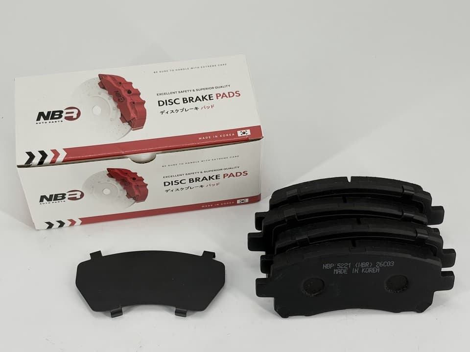 NBP5221 NBR NBP5221 Front Brake Pad Set for Subaru