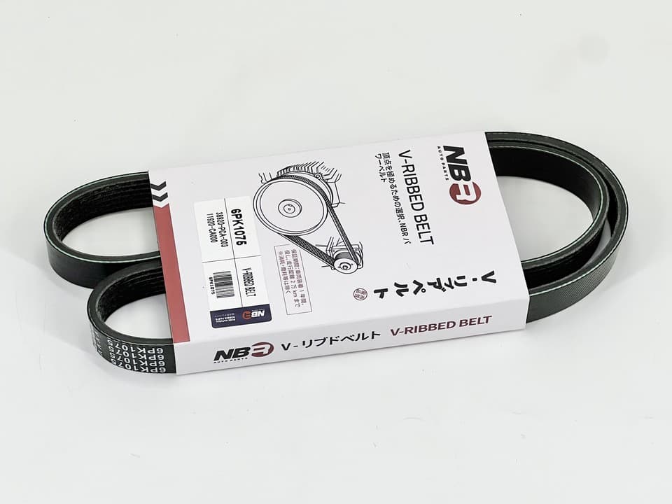 NBR 6-Rib 1075 mm Poly-V Belt