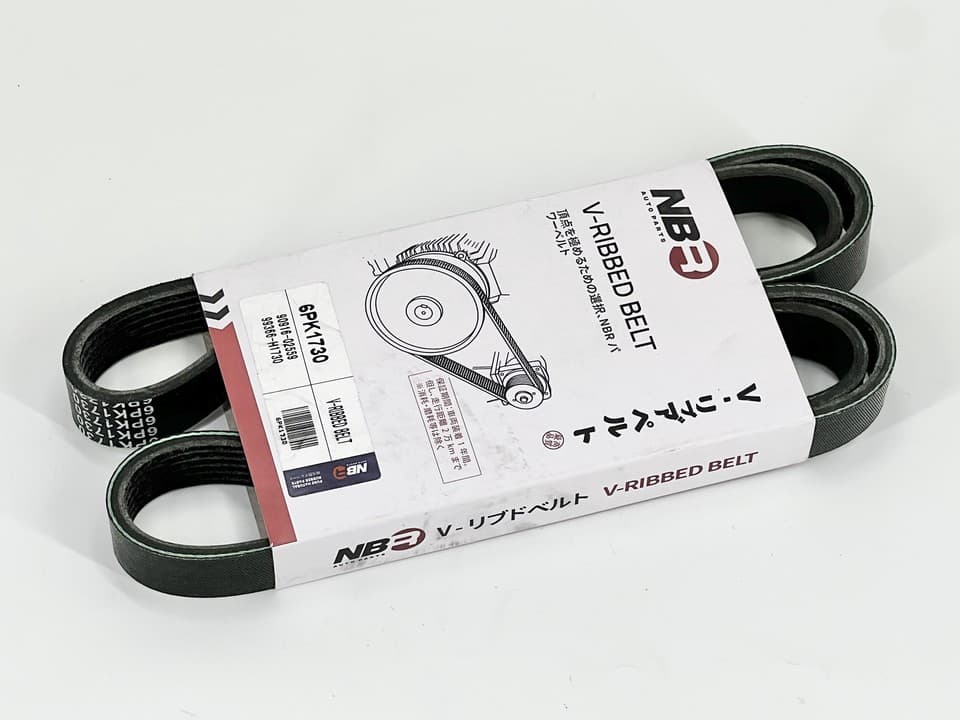NBR 6-Rib 1730 mm Poly-V Belt