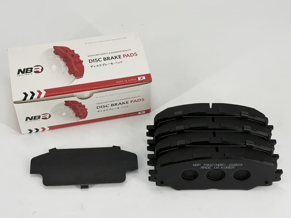 NBP3902 NBR NBP3902 Front Brake Pad Set for Toyota and Other Vehicles