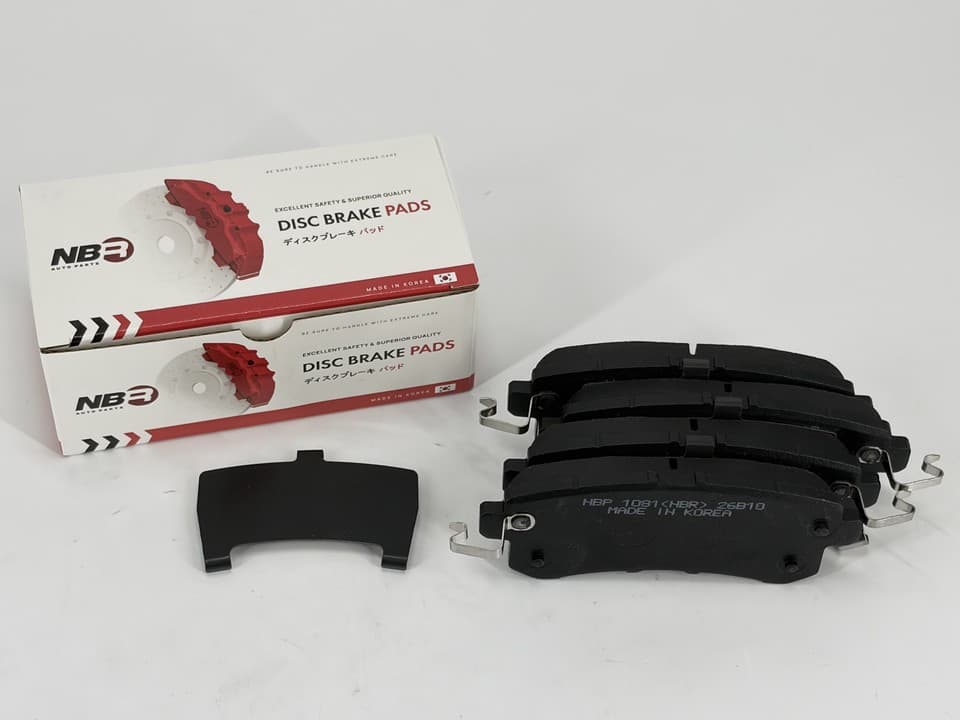 NBR NBP1081 Rear Brake Pad Set for Nissan Patrol, Armada and Infiniti QX56/QX80