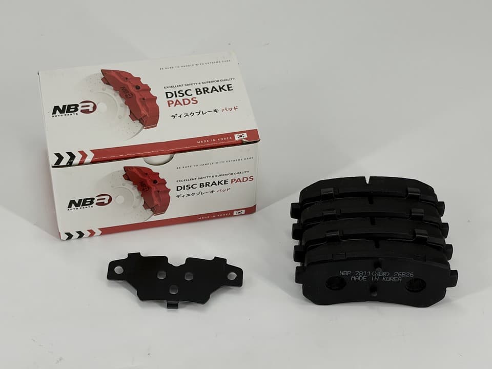 NBR NBP7811 Rear Brake Pad Set for Hyundai, Kia and Other Vehicles
