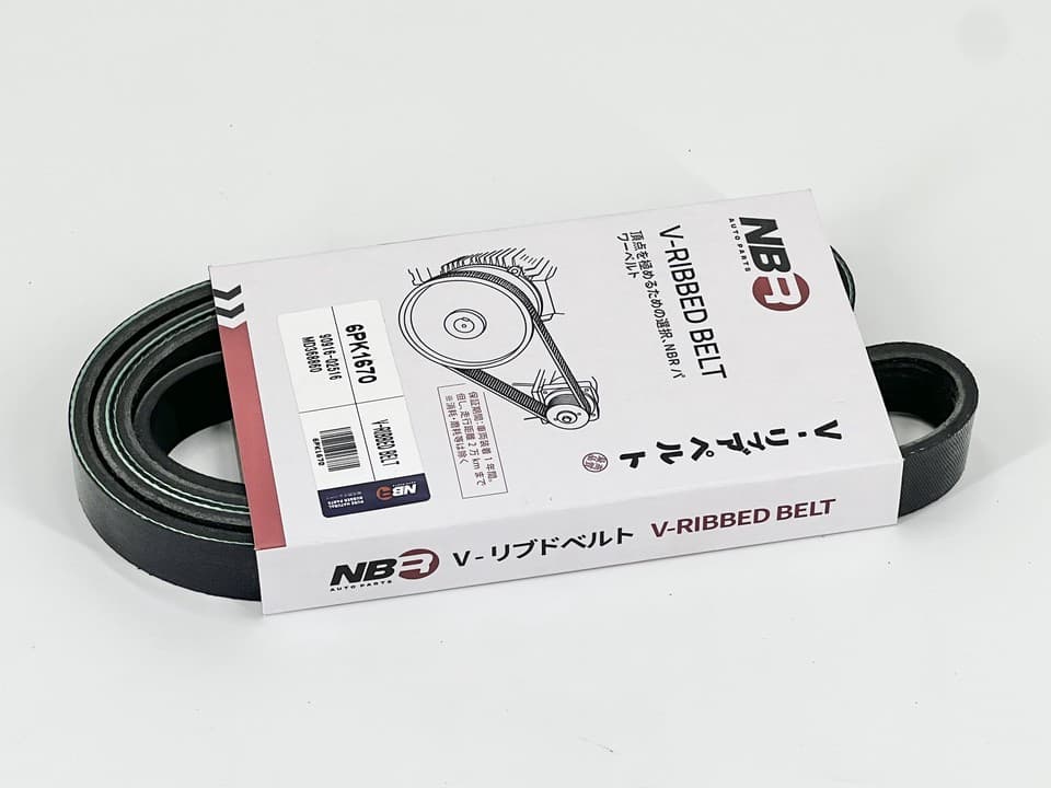 NBR 6-Rib 1670 mm Poly-V Belt