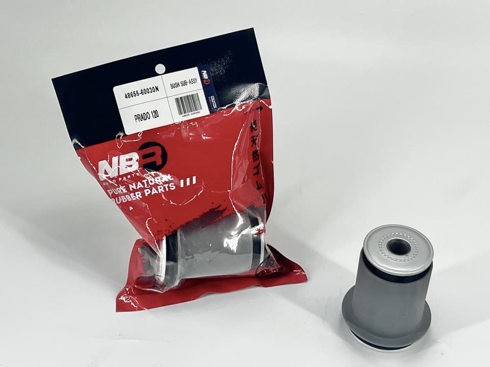 Front Lower Control Arm Rear Bushing No.2 RH/LH — Toyota Prado J120 / 4Runner N210 / FJ Cruiser / Lexus GX470 — NBR 48655-60030N