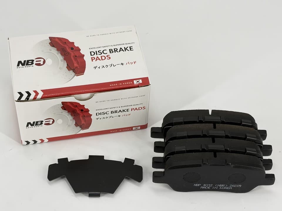 NBP4012 NBR NBP4012 Rear Brake Pad Set for Honda