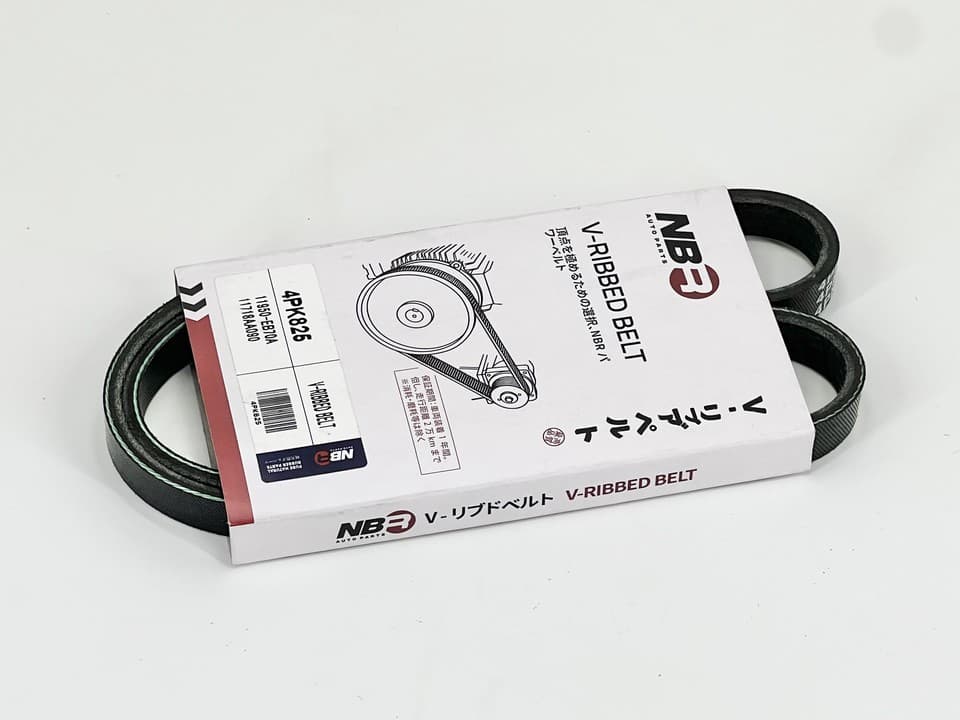 4PK825 NBR 4-Rib 825 mm Poly-V Belt