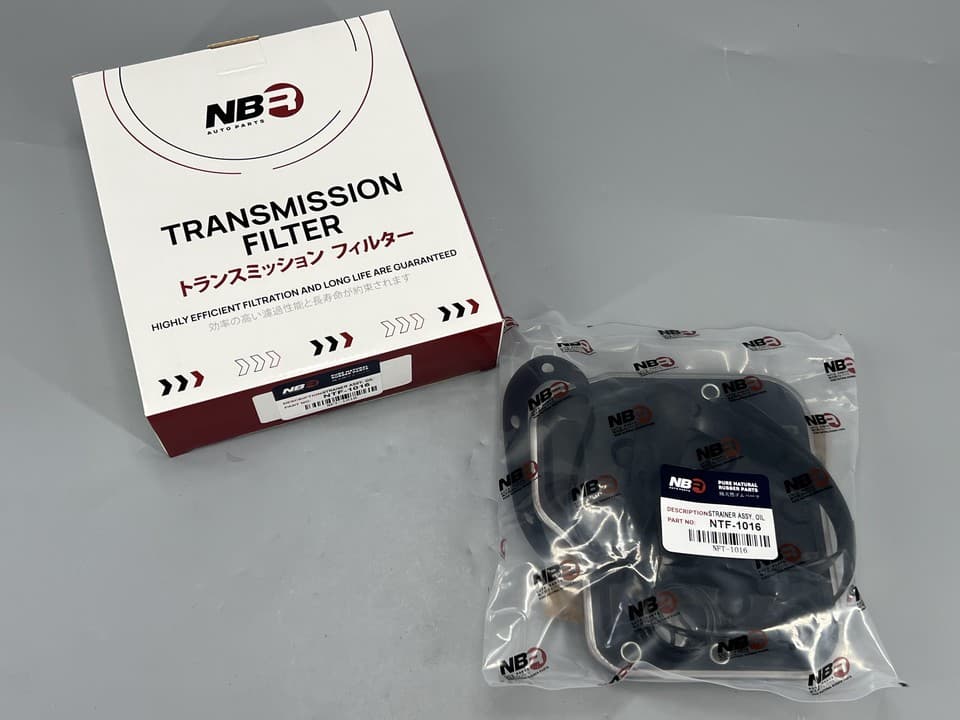 NBR NTF-1016 Automatic Transmission Filter with Pan Gasket for Toyota and Lexus