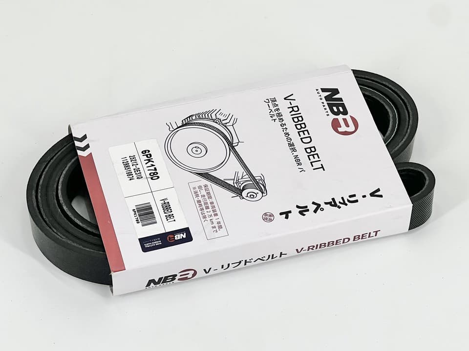 NBR 6-Rib 1780 mm Poly-V Belt