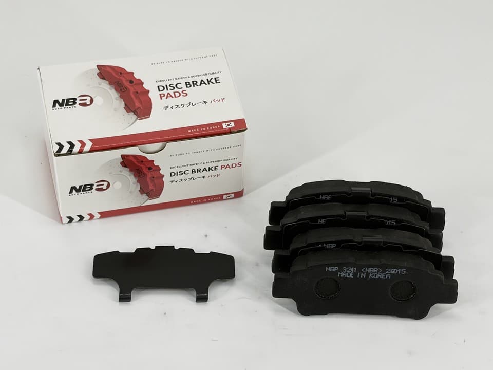 NBR NBP3241 Rear Brake Pad Set for Toyota
