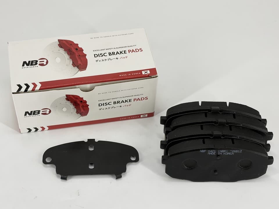 NBR NBP0421 Front Brake Pad Set for Changan, Hyundai and Kia