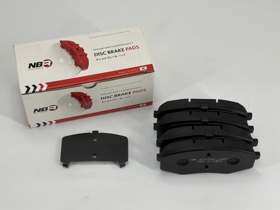 NBP4731 NBR NBP4731 Front Brake Pad Set for Hyundai and Kia